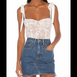 For Love and Lemons Dolly Bustier Top